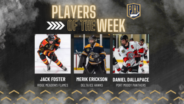 Panthers captain Daniel Dallapace among the PJHL’s three stars of the week