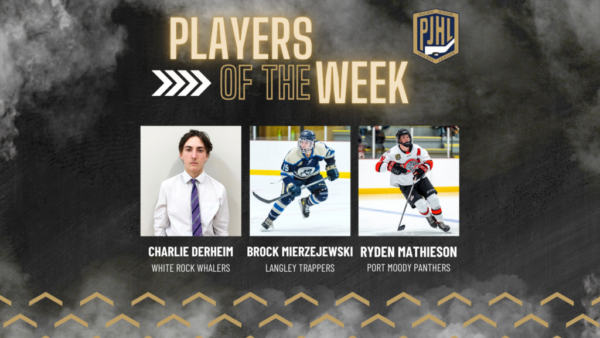 Panthers forward Ryden Mathieson among the PJHL’s three players of the week