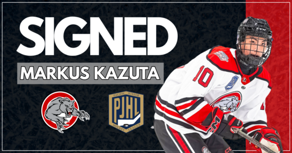 Panthers sign forward Markus Kazuta for the 2026-27 season